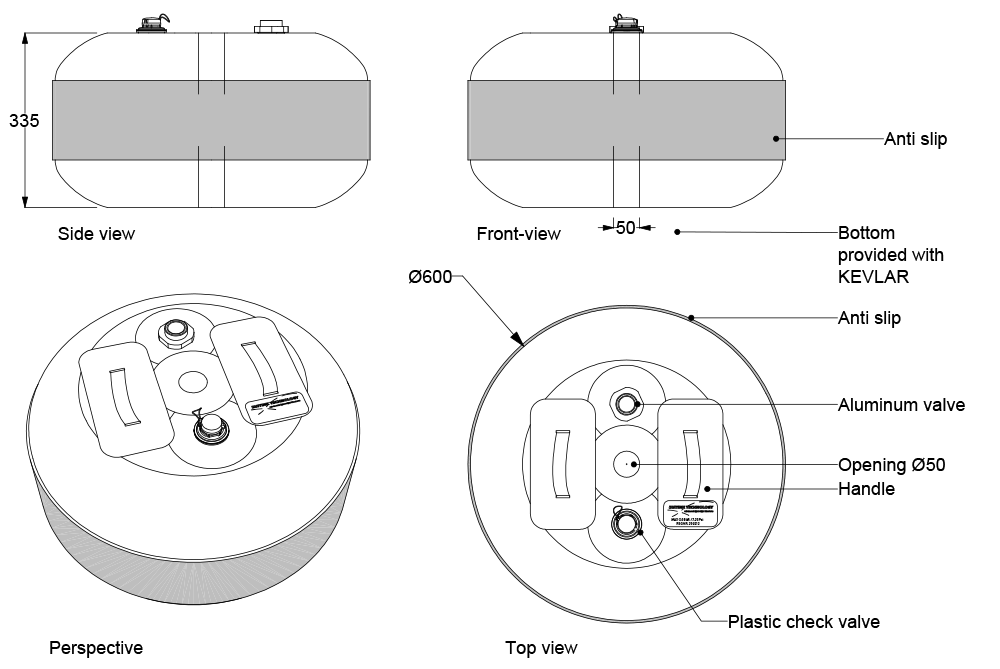 Proiectarea unei supape gonflabile