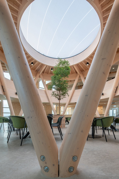 ETFE Luchtkussenkoepel Biosintrum 1