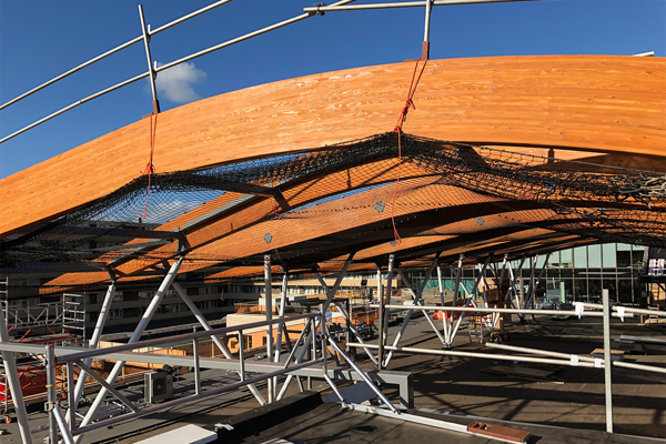 Montage Etfe Luchtkussendak 1