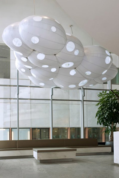 Opblaasbare Wolk Met LED 05