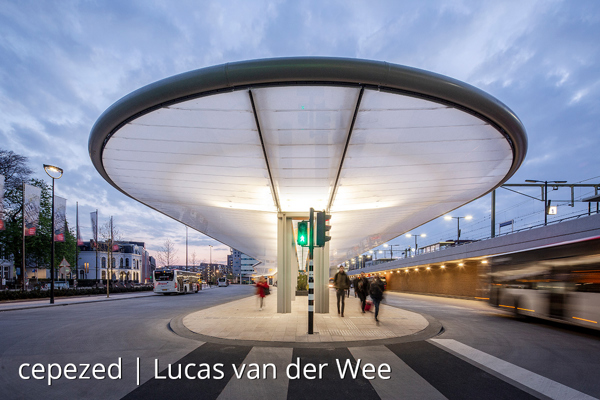 ETFE Luifel Busstation Tilburg3