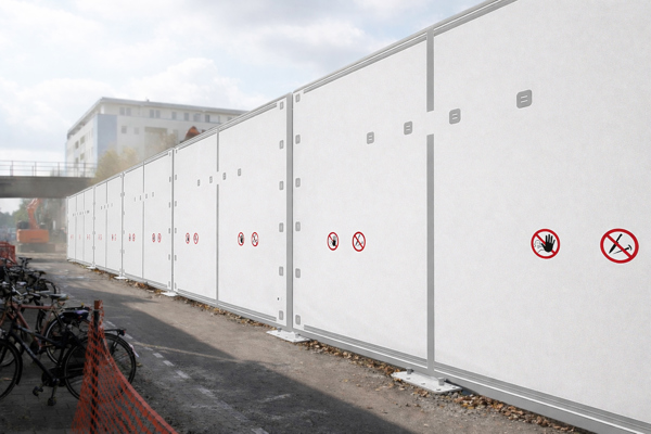 Opblaasbare Geluiswand