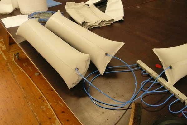 Inflatable compact flex valves