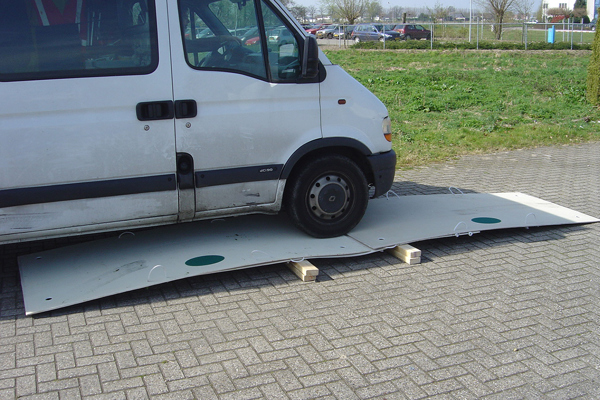 Reinforced plastic driving plates