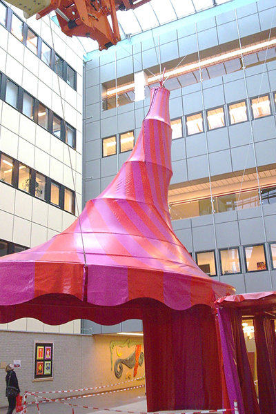 Membraanconstructie Rood 01