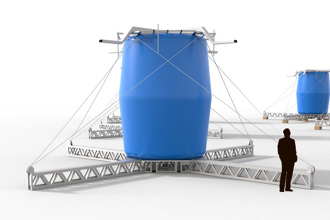 Inflatable lift unit development
