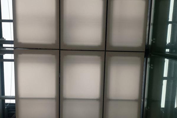 Gleichmäßiges, blendfreies Tageslicht