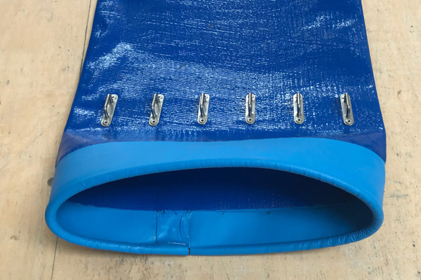 Coupler aramid flood hose