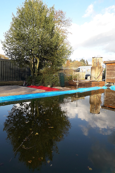 Piscine à liner