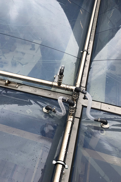 Luchtkussendak ETFE Leidingwerk3
