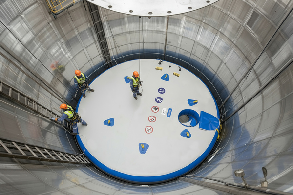Opblaaspaneel Werken In Silo 1