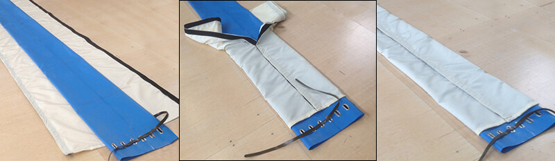 Protective cover flood hose