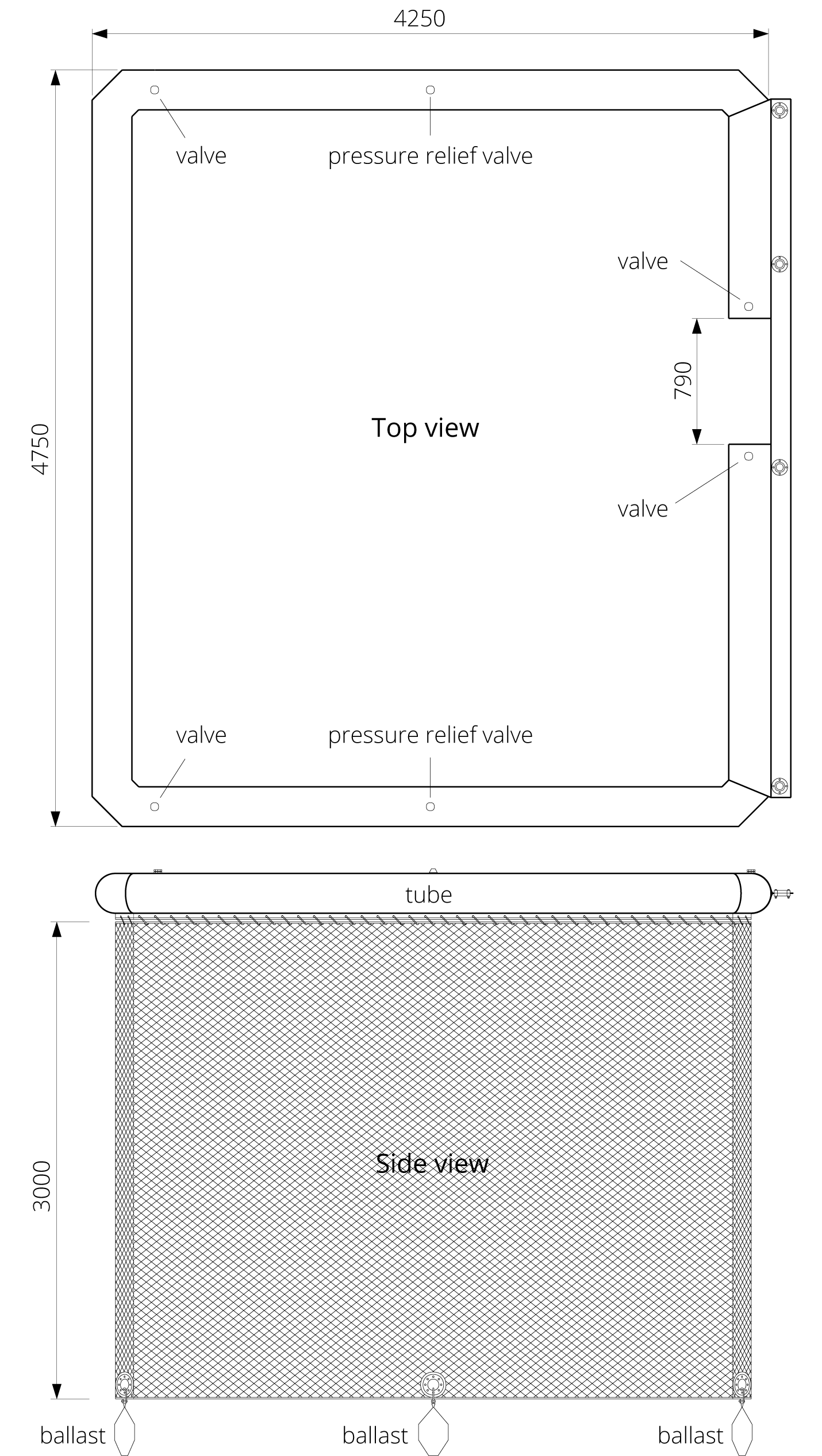 Engineering of the anti-jellyfish pool