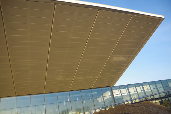ETFE Enkellaags Folie Luifel2