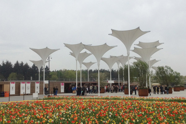 Zeildoek Paraplus Floriade 01