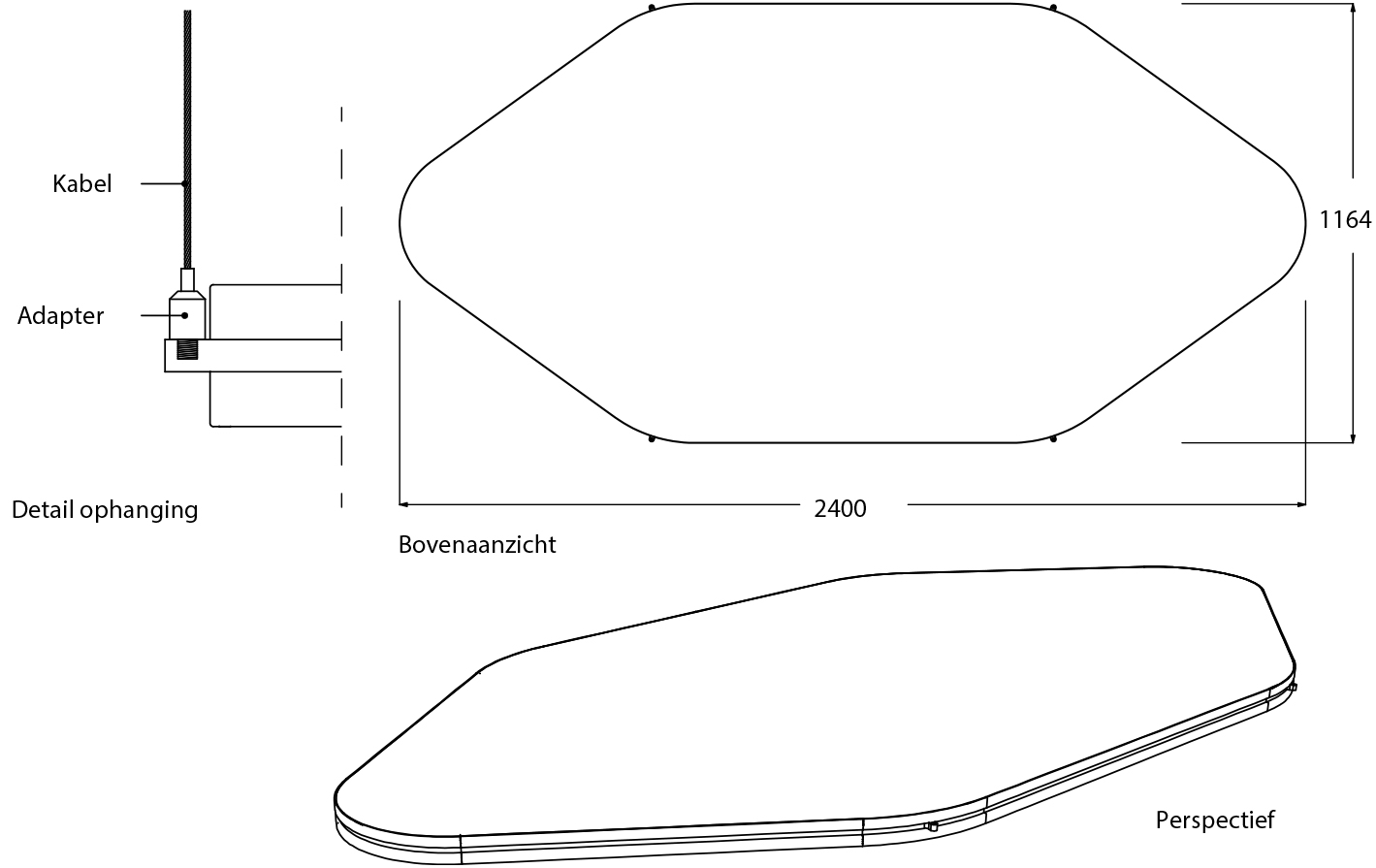 Engineering plafondpanelen