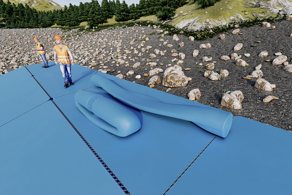 Modular Inflatable Ramp