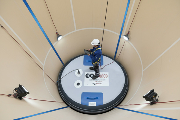 Platform For Wind Turbine Blades 1