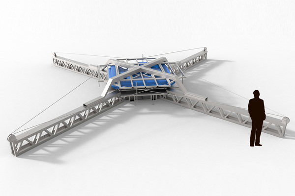 Safe load lifting with inflatable lift unit