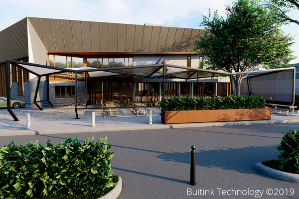 Overkapping Bij Cafe