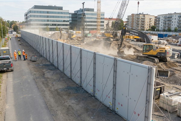 Protección acústica en la construcción