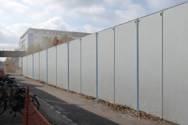 Opblaasbare Geluiswand