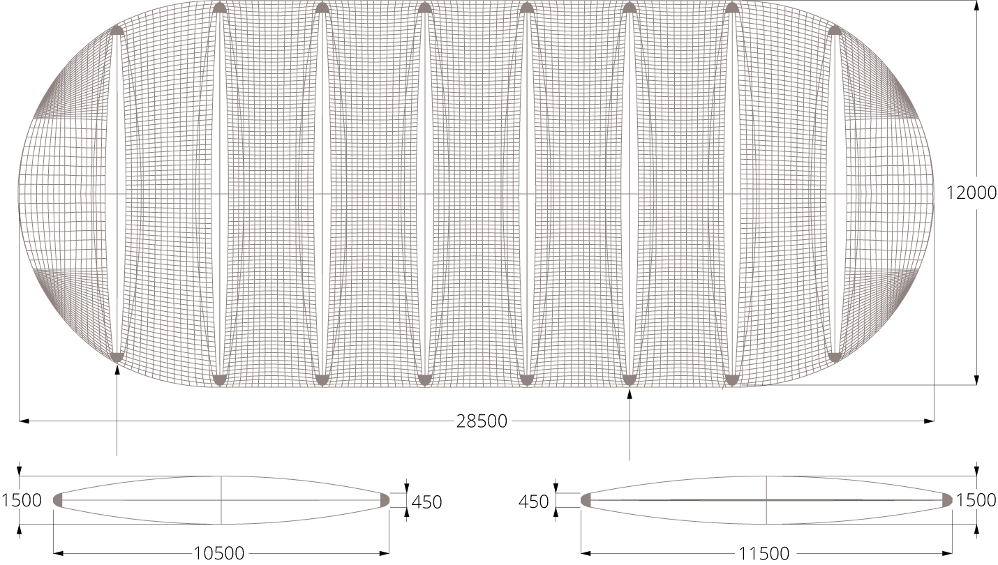 Elaboración e ingeniería de toldos hinchables