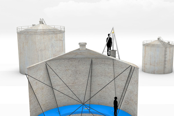 Work Safe With Inflatable Platform