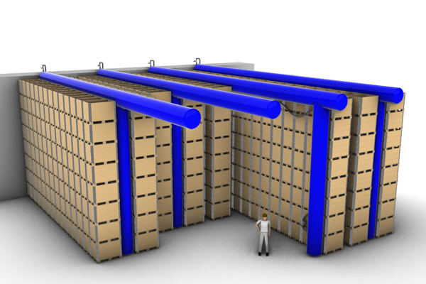 Channel seals for boxes