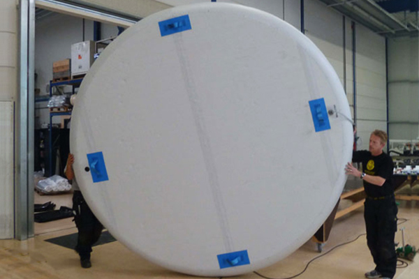 Válvulas de tubo en forma de disco inflable