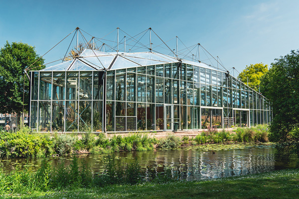 ETFE roof Hortus Amsterdam