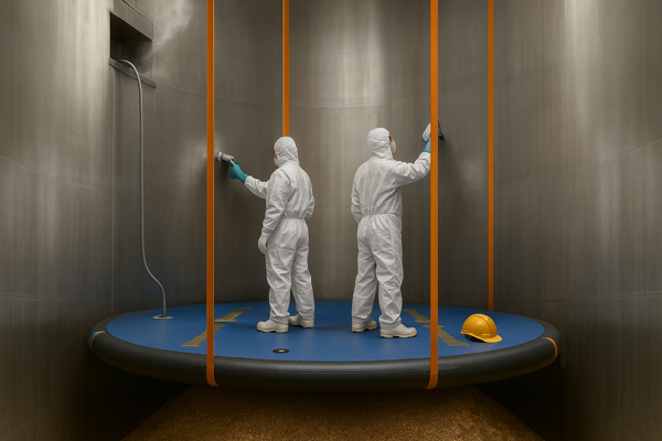 Silo Werkplatform