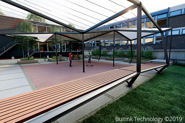 Large Canopy Schoolyard
