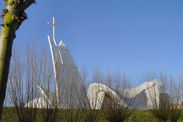 Zeildoek Gevels Kerk 02