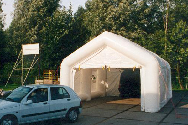 Inflatable work protection