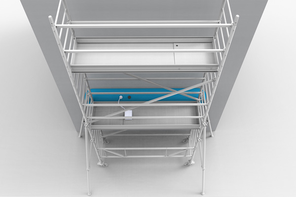 Securing cargo with inflatable bellows