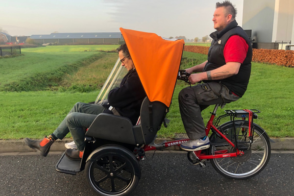 Kuchscherm Fiets