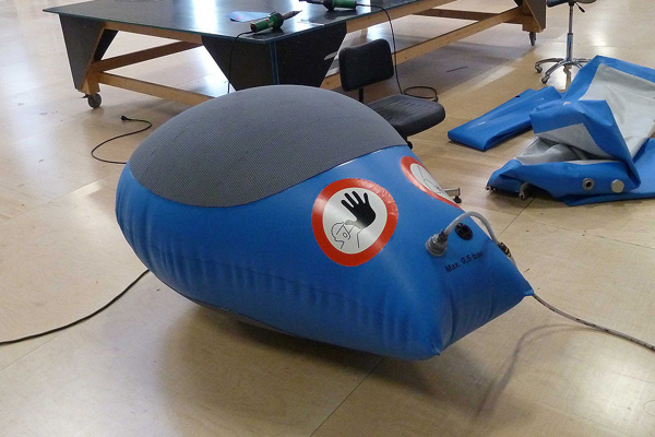 Pancake Liftbag for tight lifting situations