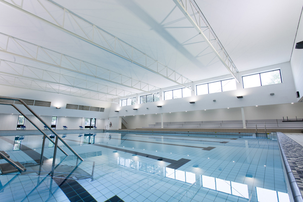 Spanplafonds Zwembad Burgum 06
