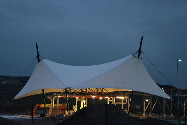 Tensioned Membrane Bergermeer 09