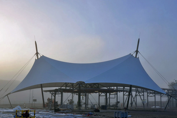 Tensioned Membrane Bergermeer 08