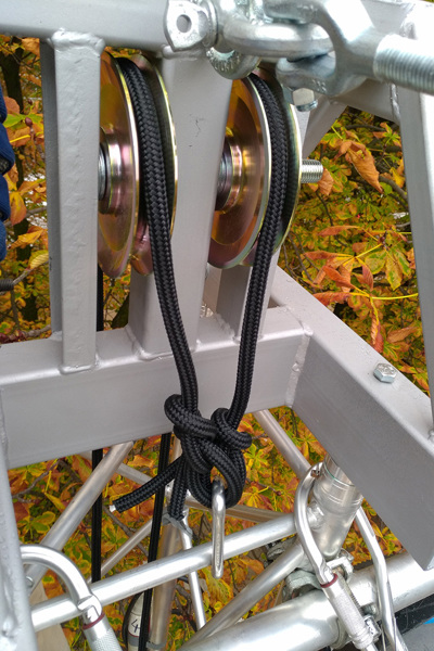 Katrolsysteem Flextent