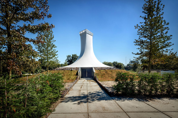 Gespannen Membraan Crematorium 03