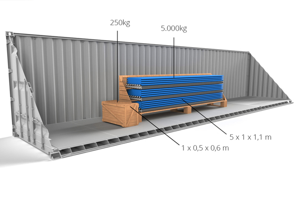 Inflatable Canopy For Shipment