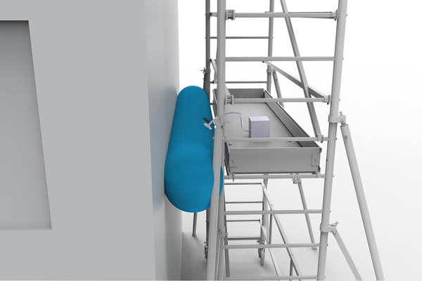 Safety bellows for construction projects
