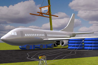 Airplane salvage