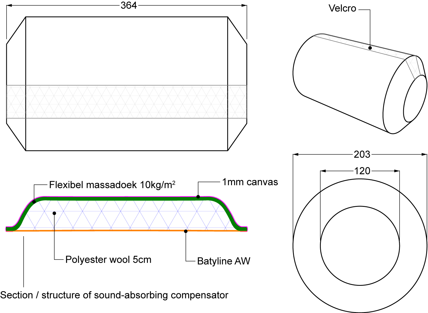 sound insulating expansion joints