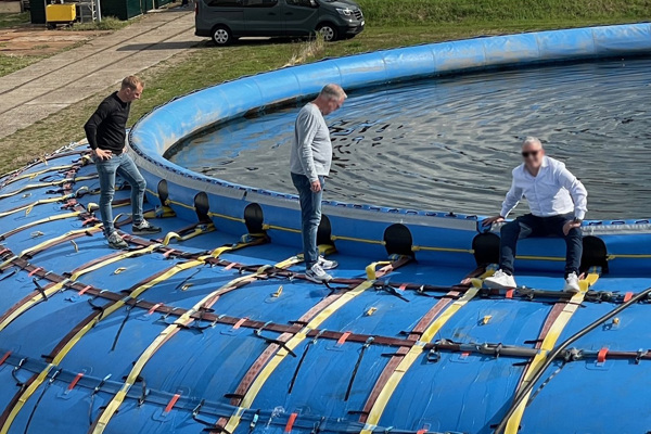 Waterreservoir Gevuld