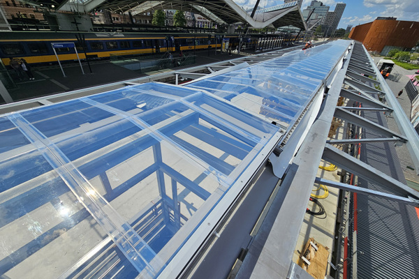 ETFE Overkapping Tilburg Station