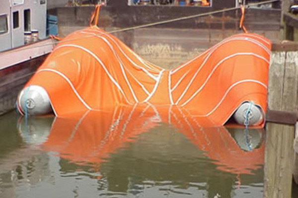 Inflatable lift system for pushers